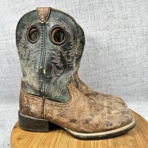 Ariat Sport Rodeo Boots Men's 7 D Western Cowboy Leather